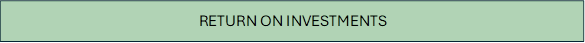 RETURN ON INVESTMENTS